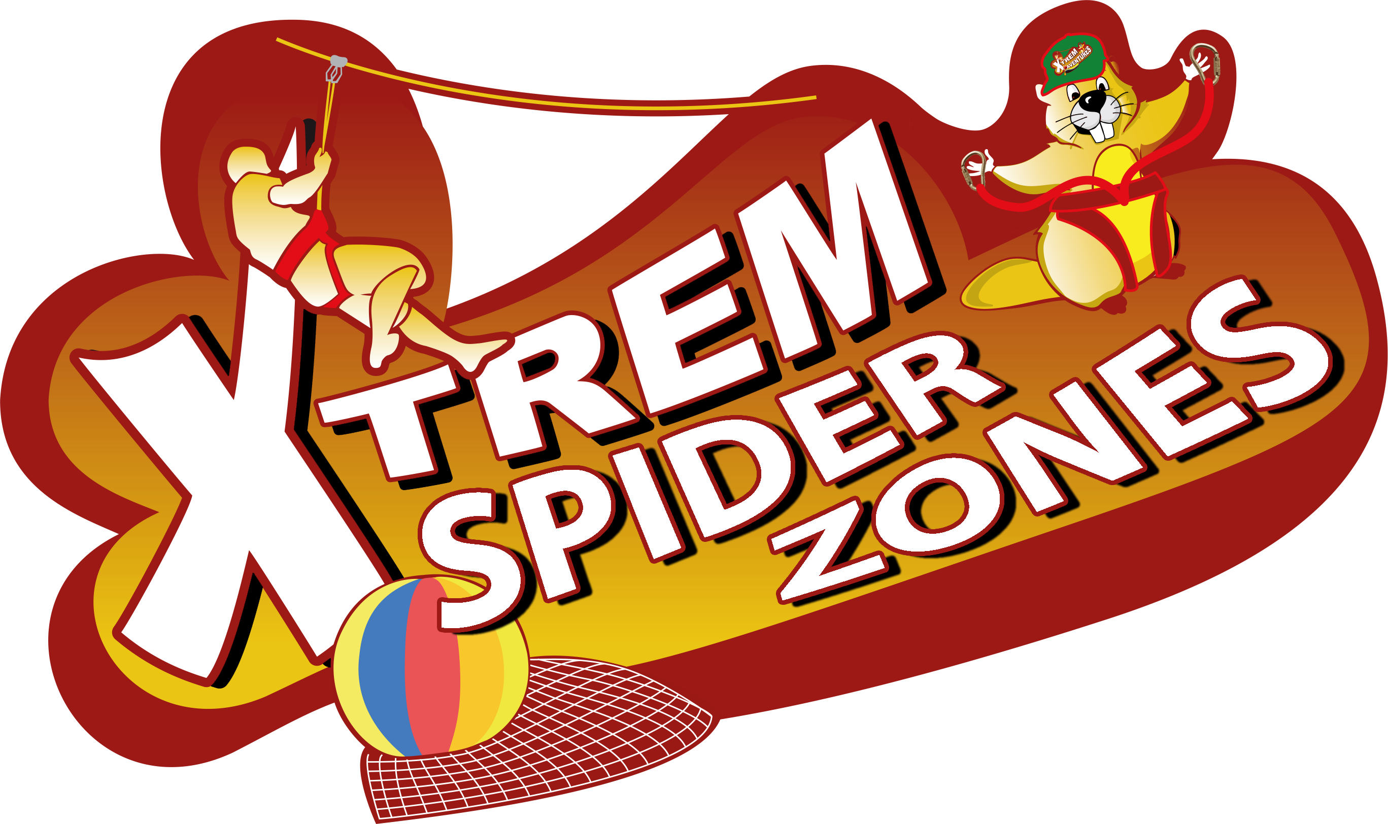logo enseigne Xtrem Spider Zones